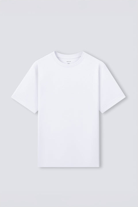 InstantCool Double-Face Knit Crew Neck T-shirt | White WH001Z