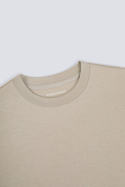 Cotton-Wool Crew Neck Slim Fit T-Shirt | Pure Cashmere PT1103