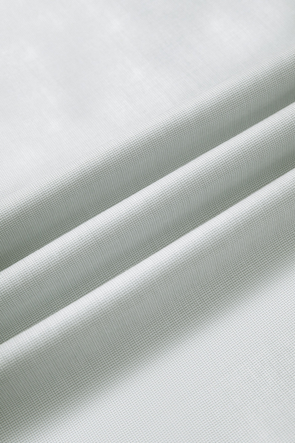 Wrinkle-Free Twill Dress Shirt | Light Grey Plain 27222N