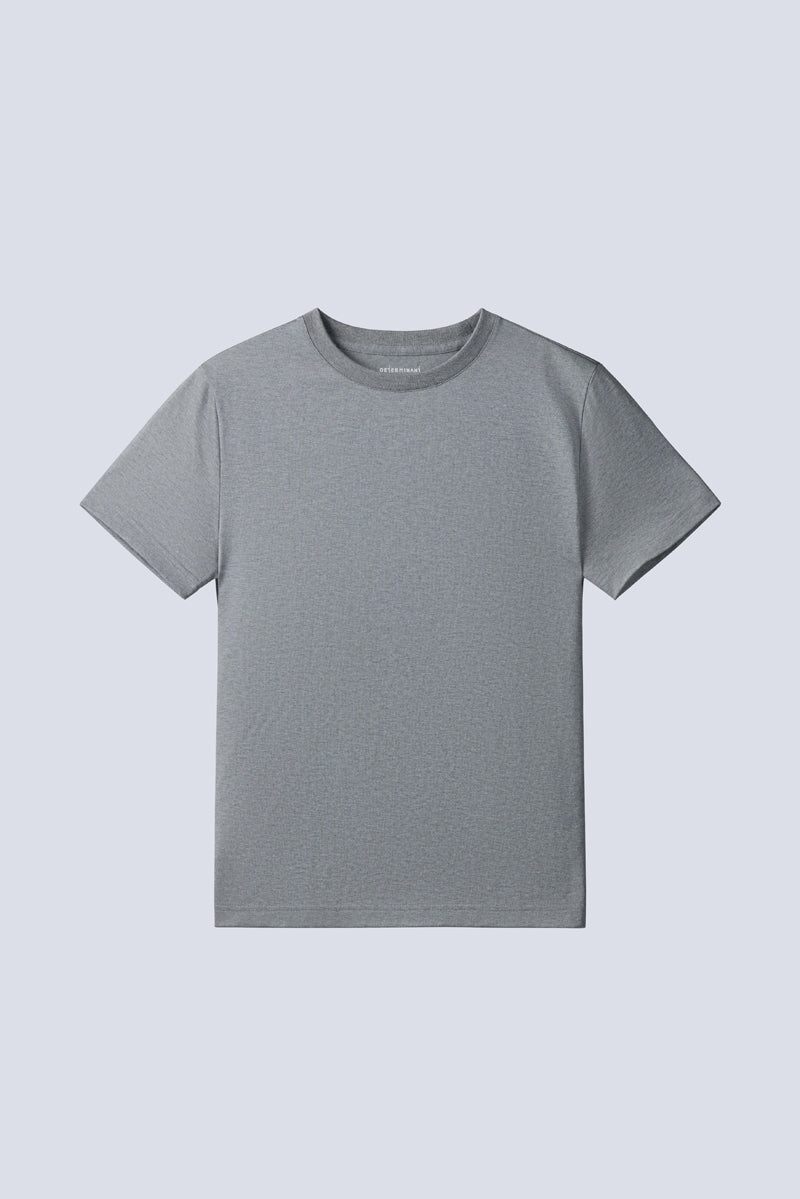 Regal Crew Neck T-Shirt | Dark Grey EBCG30