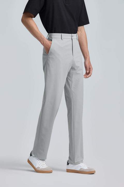 Multi-Stretch Warp Knit Smart Pants | Light Grey LG0000