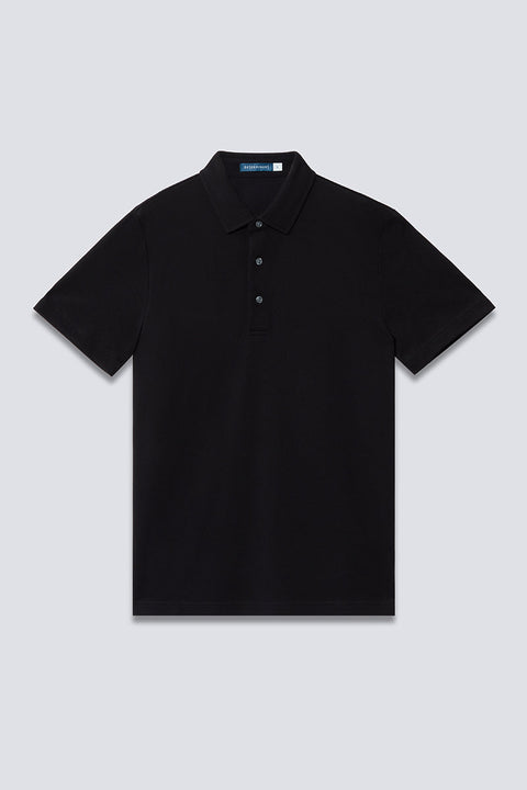 Regal Pique Polo | Black BKFD01