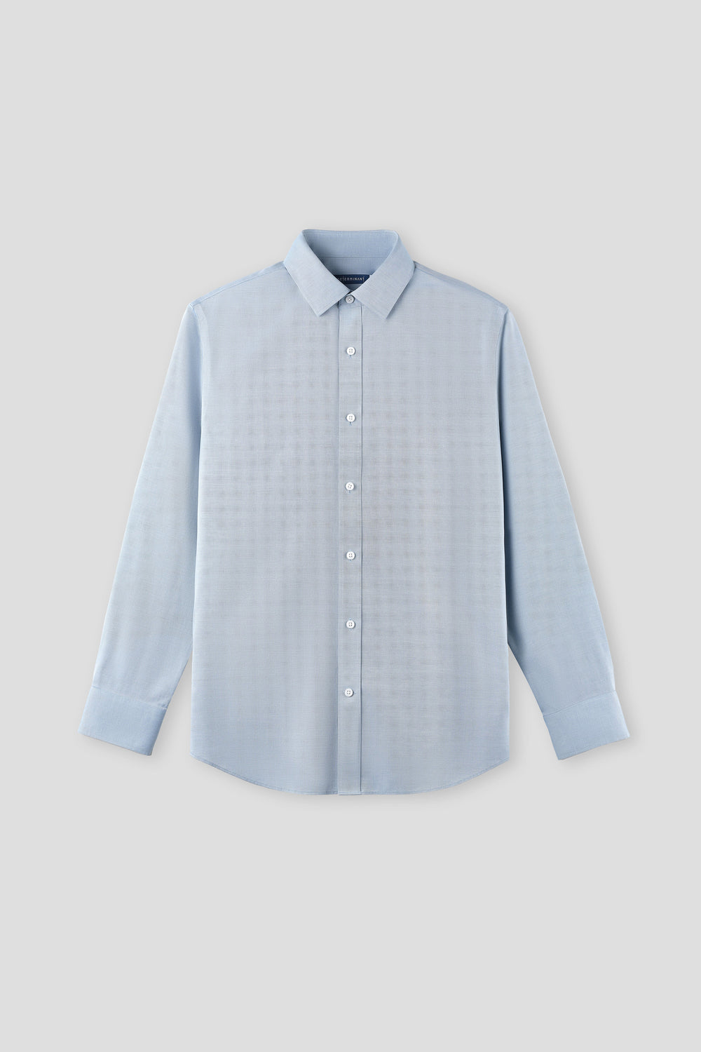 “Frozen in Tones” Waterless Dye Dress Shirt | Glacial Mist 17804N