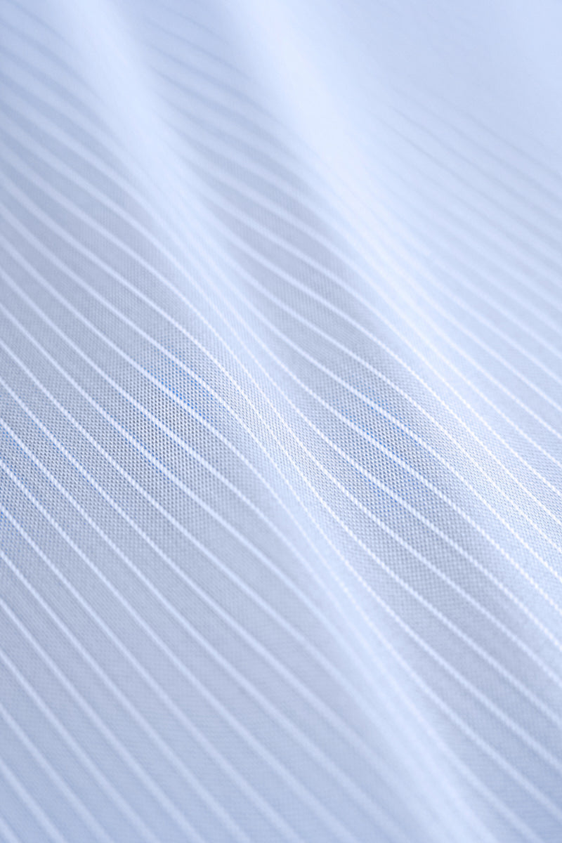 InstantCool Dobby Dress Shirt | Blue Stripes 15952N