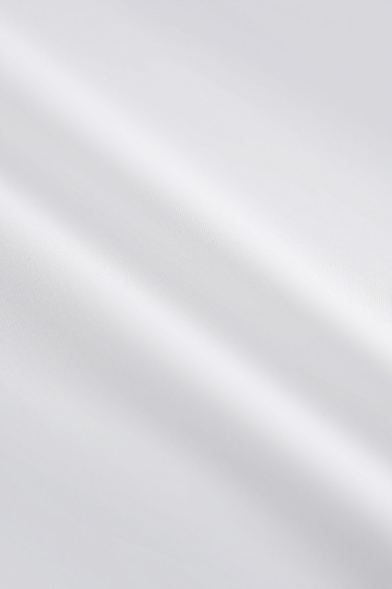 CottonSTRETCH Twill Dress Shirt | White WH001Z