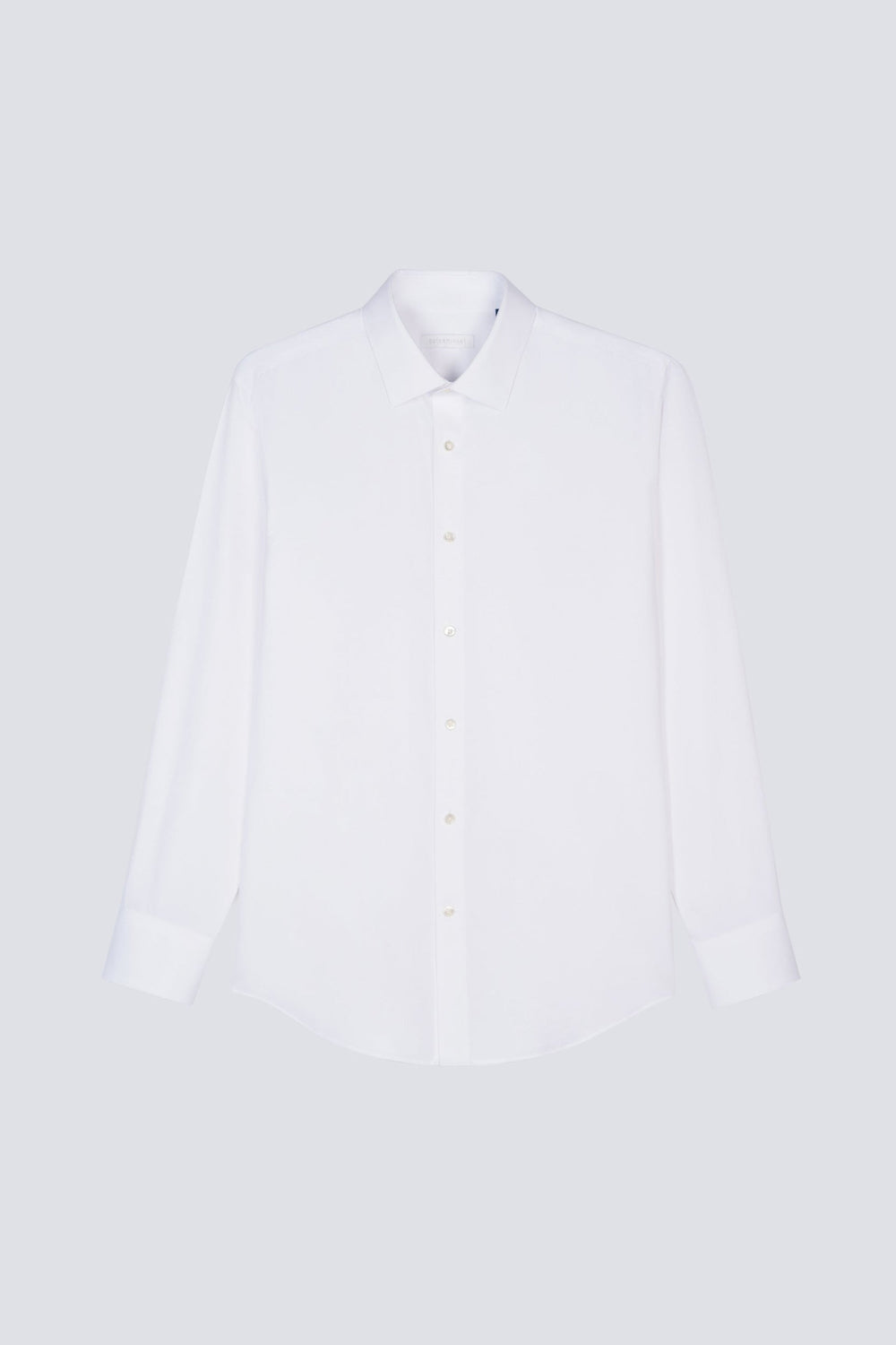 Supreme Wrinkle-Free Diamond Dobby Dress Shirt | Bright White 4811NZ