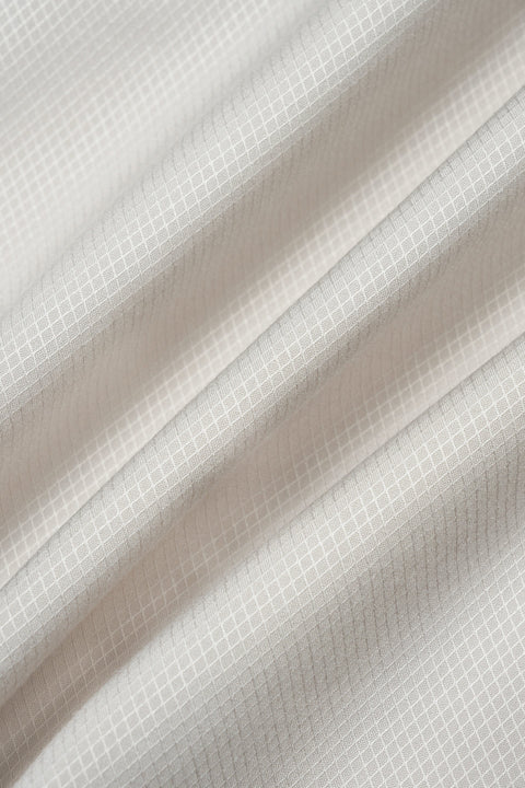 Supreme Wrinkle-Free Diamond Dobby Dress Shirt | Oak Khaki 4094NZ