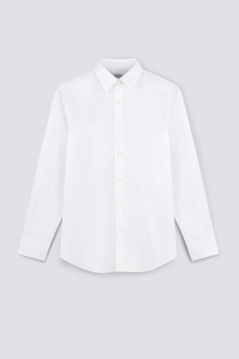 Supreme Cotton Dobby Cord Dress Shirt | White WH001Z