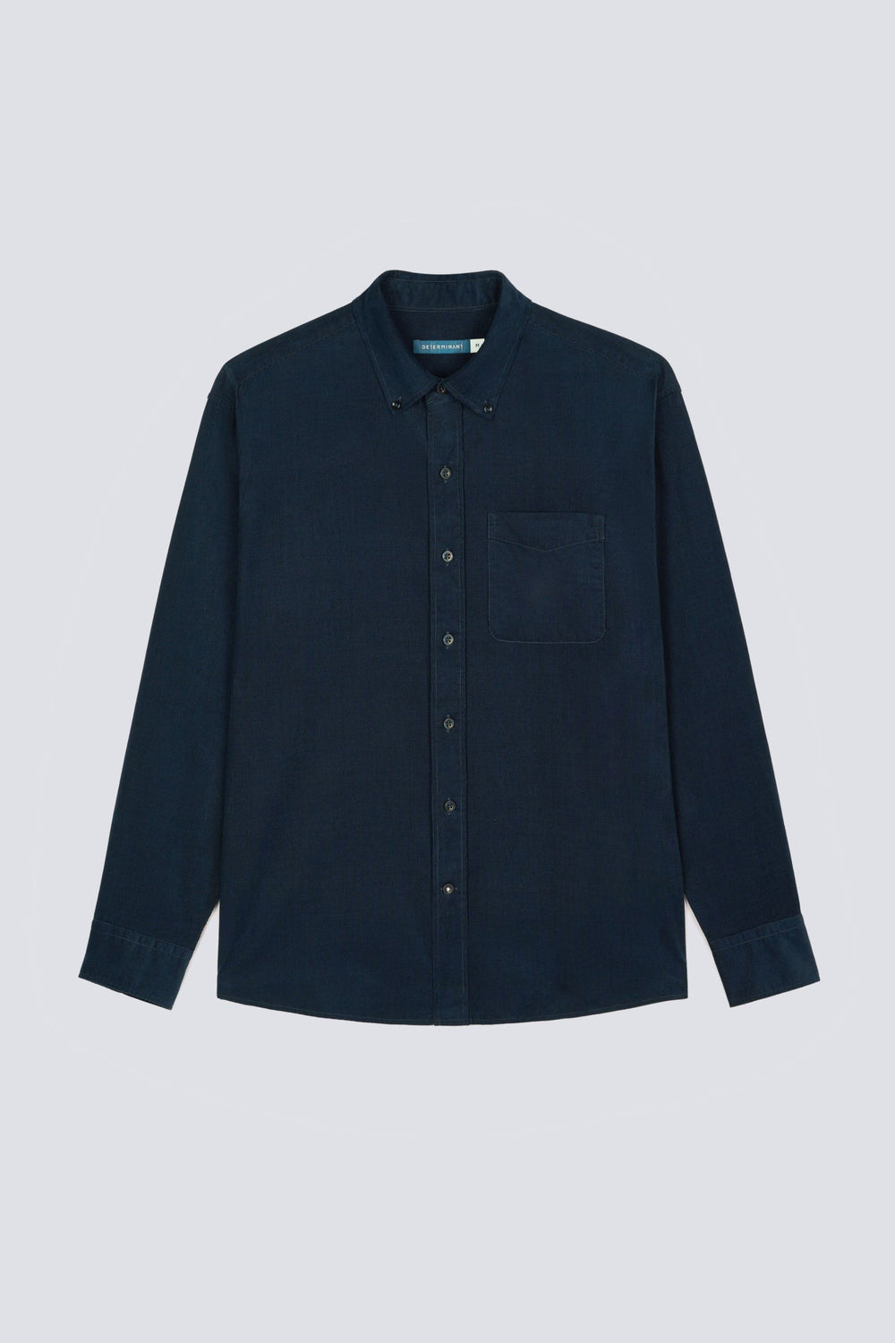 Cotton Corduroy Casual Shirt | Navy 10040Z