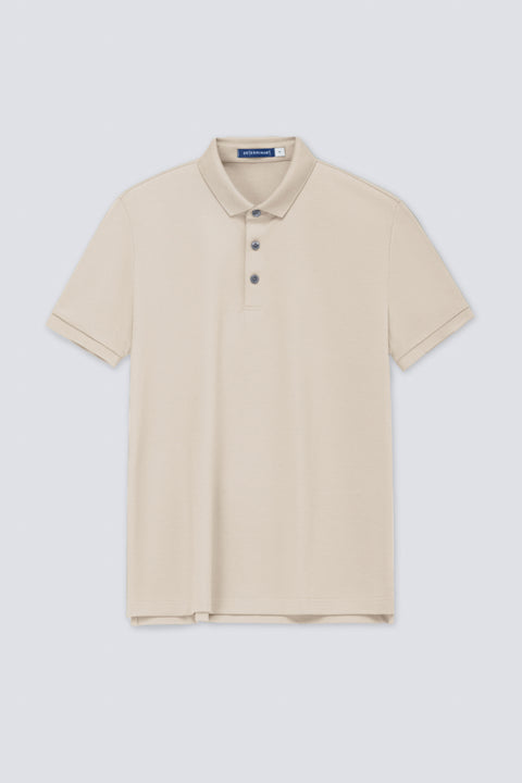VISDRY™ 3-Button Pique Polo | Khaki GNE426