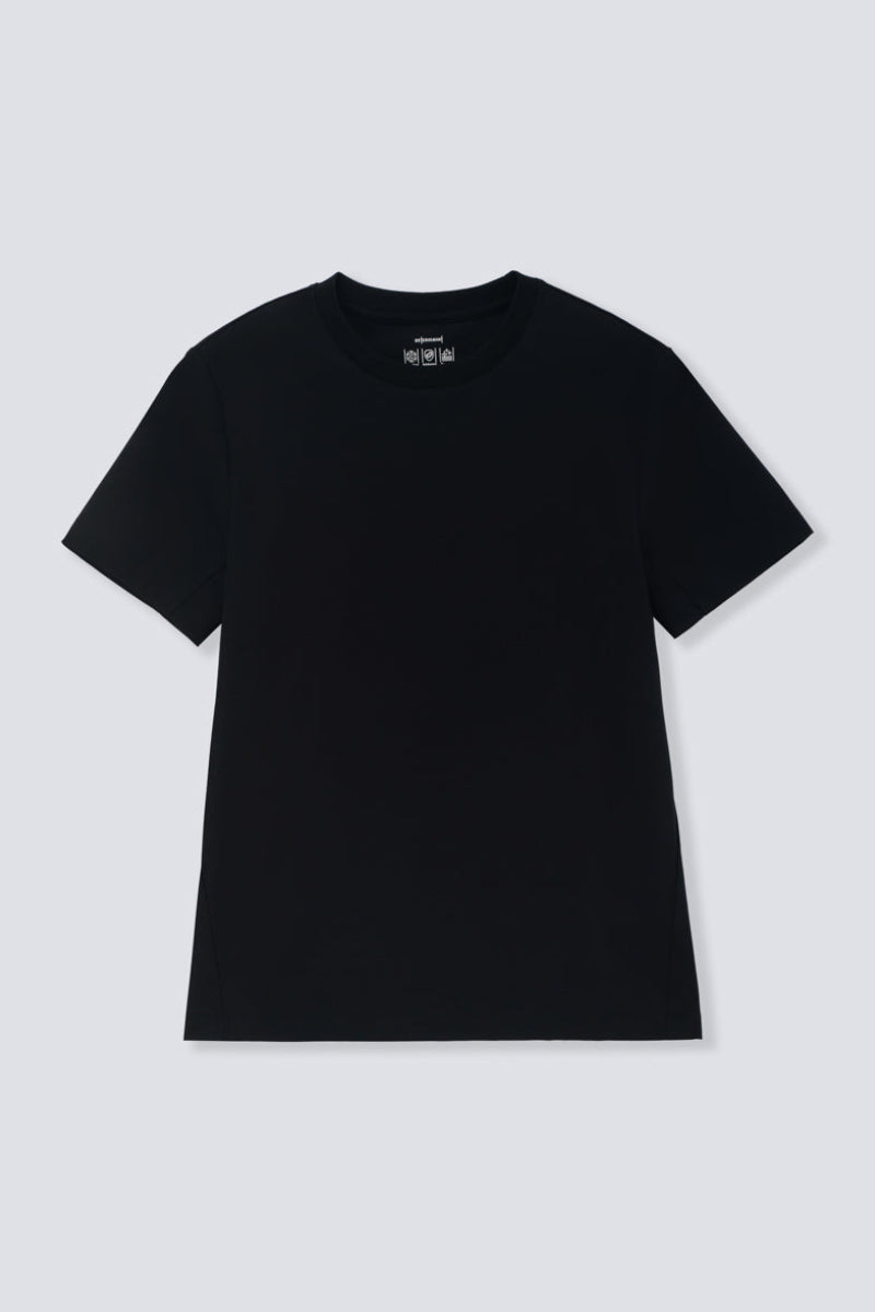 InstantCool Jersey Crew Neck T-Shirt | Black BKFD01