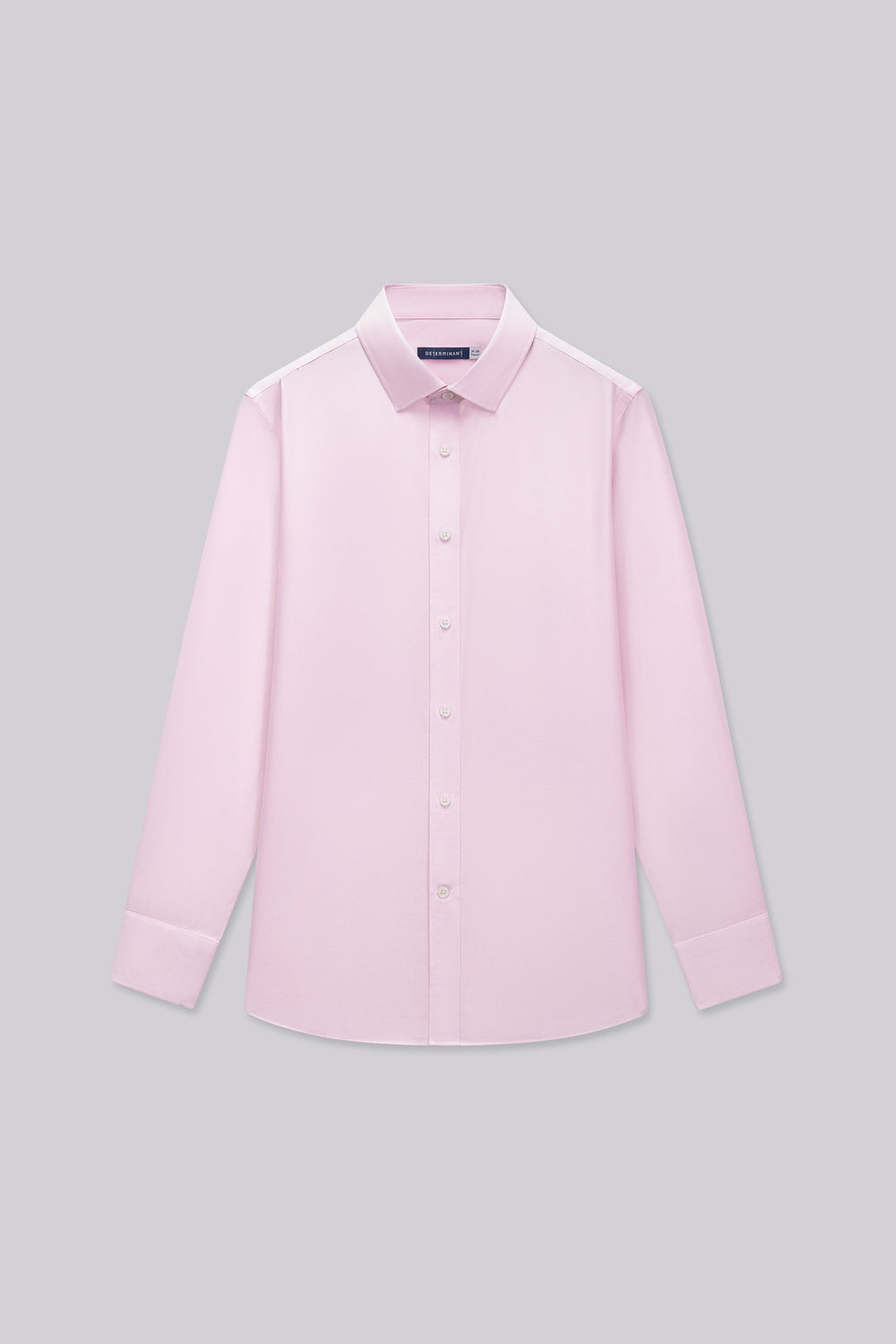 Wrinkle-Free Twill Dress Shirt | Lavender Forest Plain 30028N