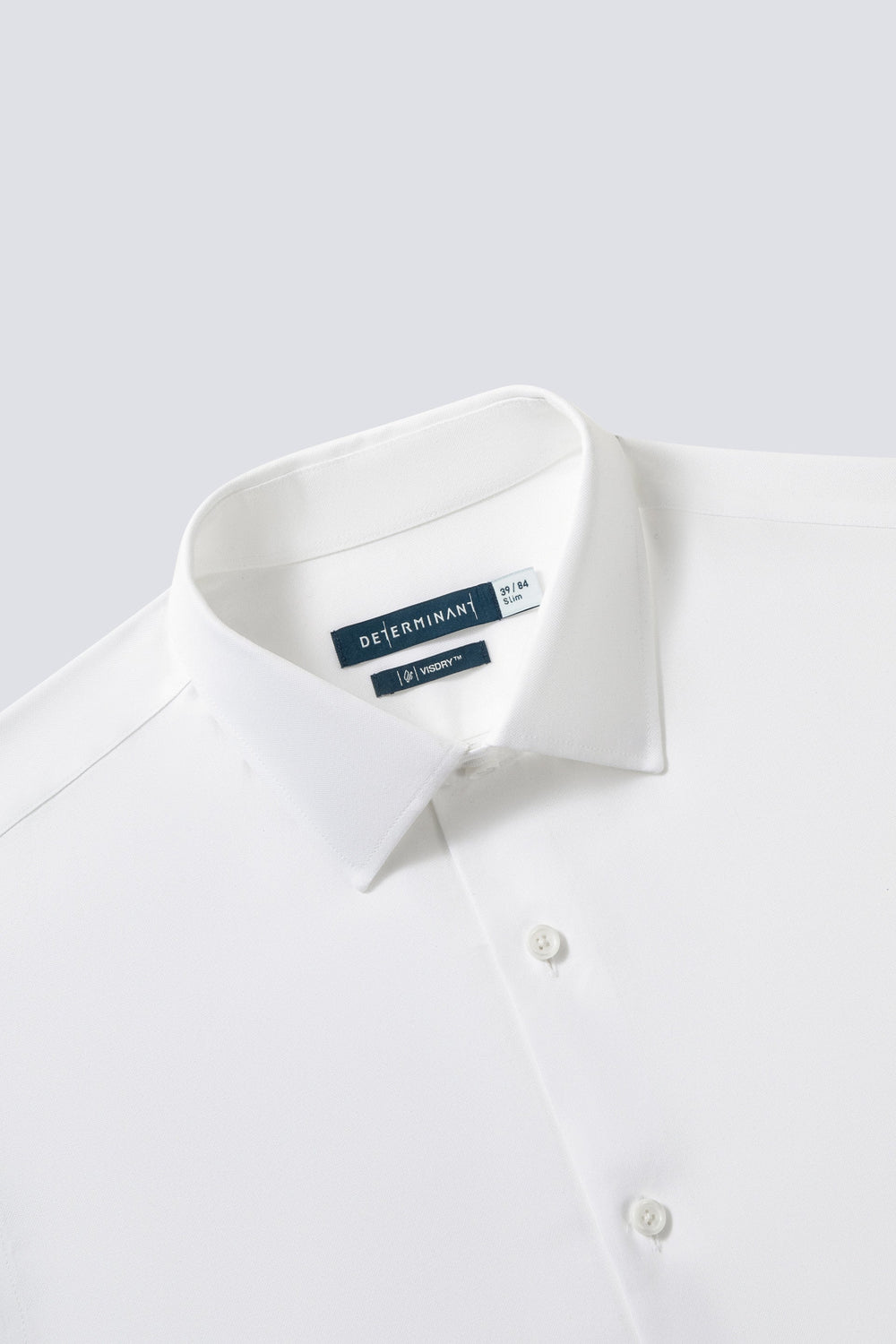 VISDRY™ Basketweave Dress Shirt | White WH001Z