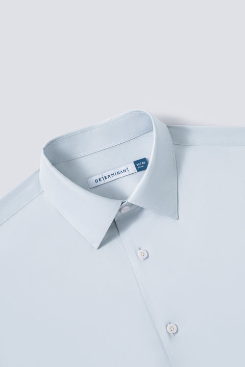 Supreme Cotton Twill Dress Shirt | Pale Grey 22047N
