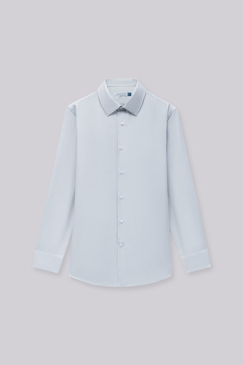 Supreme Cotton Twill Dress Shirt | Pale Grey 22047N