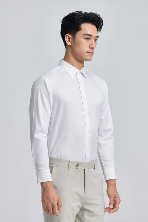 Supreme Cotton Twill Dress Shirt | White WH001Z