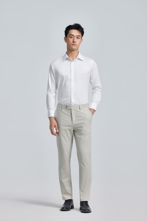 Supreme Cotton Twill Dress Shirt | White WH001Z