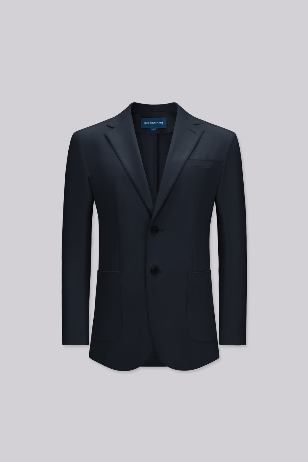 CottonSTRETCH Unstructured Woven Blazer | Navy 3492KP