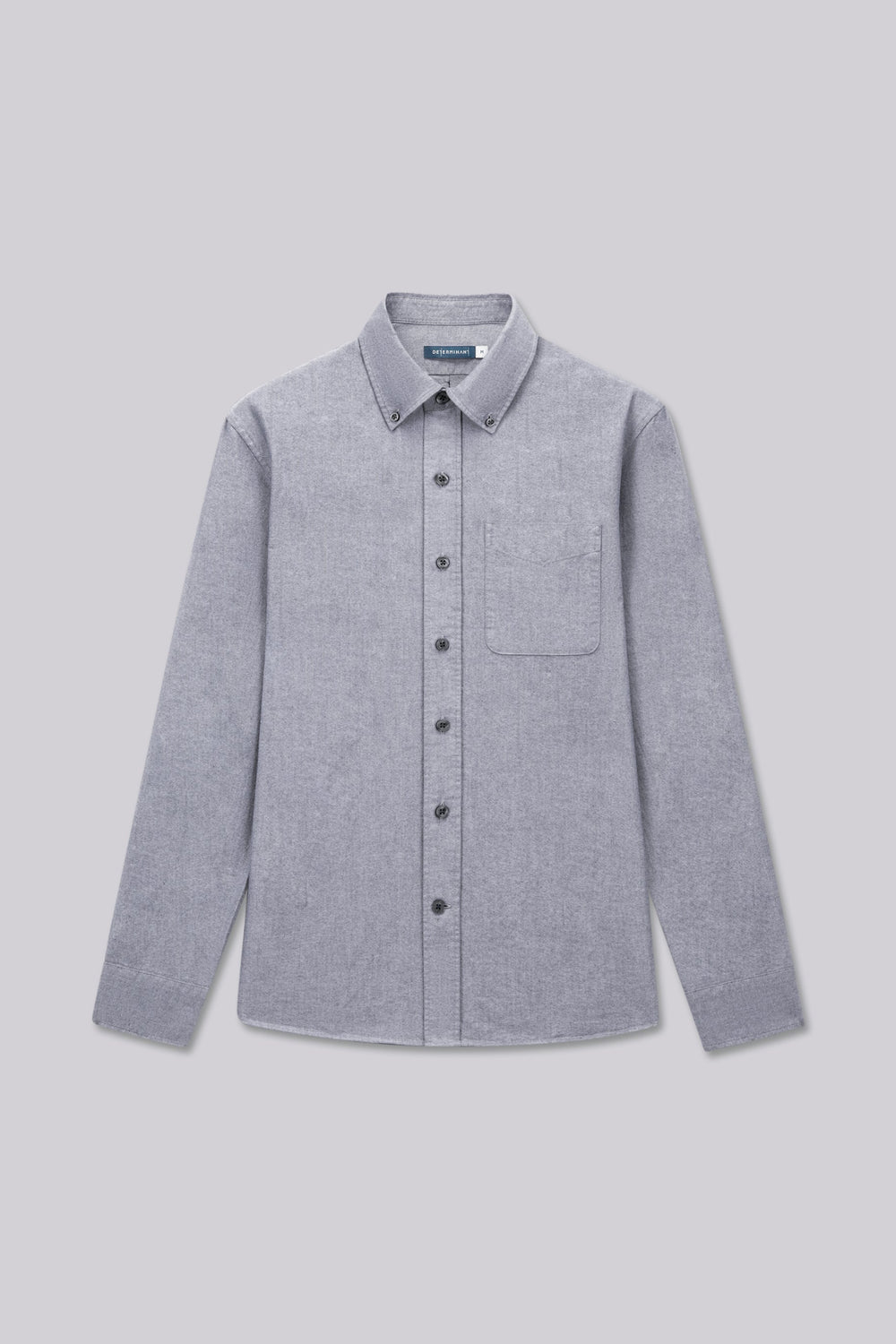 Soft Oxford Button-Down Casual Shirt | Navy 30141N