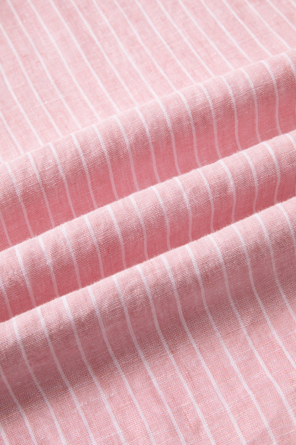 Linen Casual Shirt | Lavender Forest Stripes 25536N