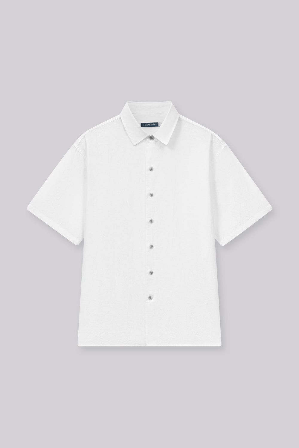 Cotton-Linen Short Sleeve Casual Shirt | White WH001Z