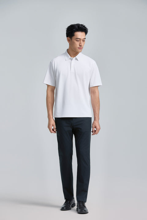 VISDRY™ Bonded Pique Polo | White WH001Z
