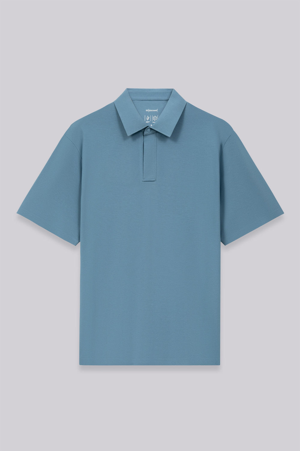VISDRY™ Concealed Placket Sharp Pique Polo | Mystic Blue BLE128
