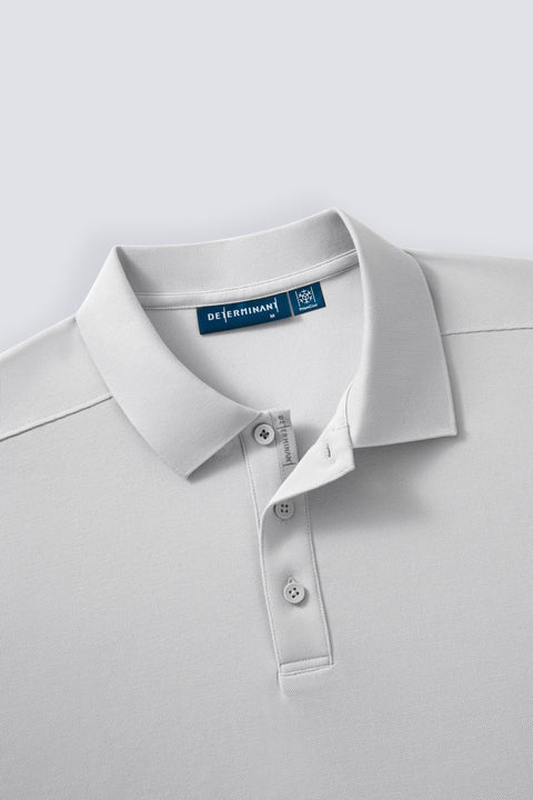 PrismCool Pique Polo | Grey GYE128
