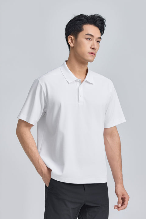 PrismCool Pique Polo | White WH001Z