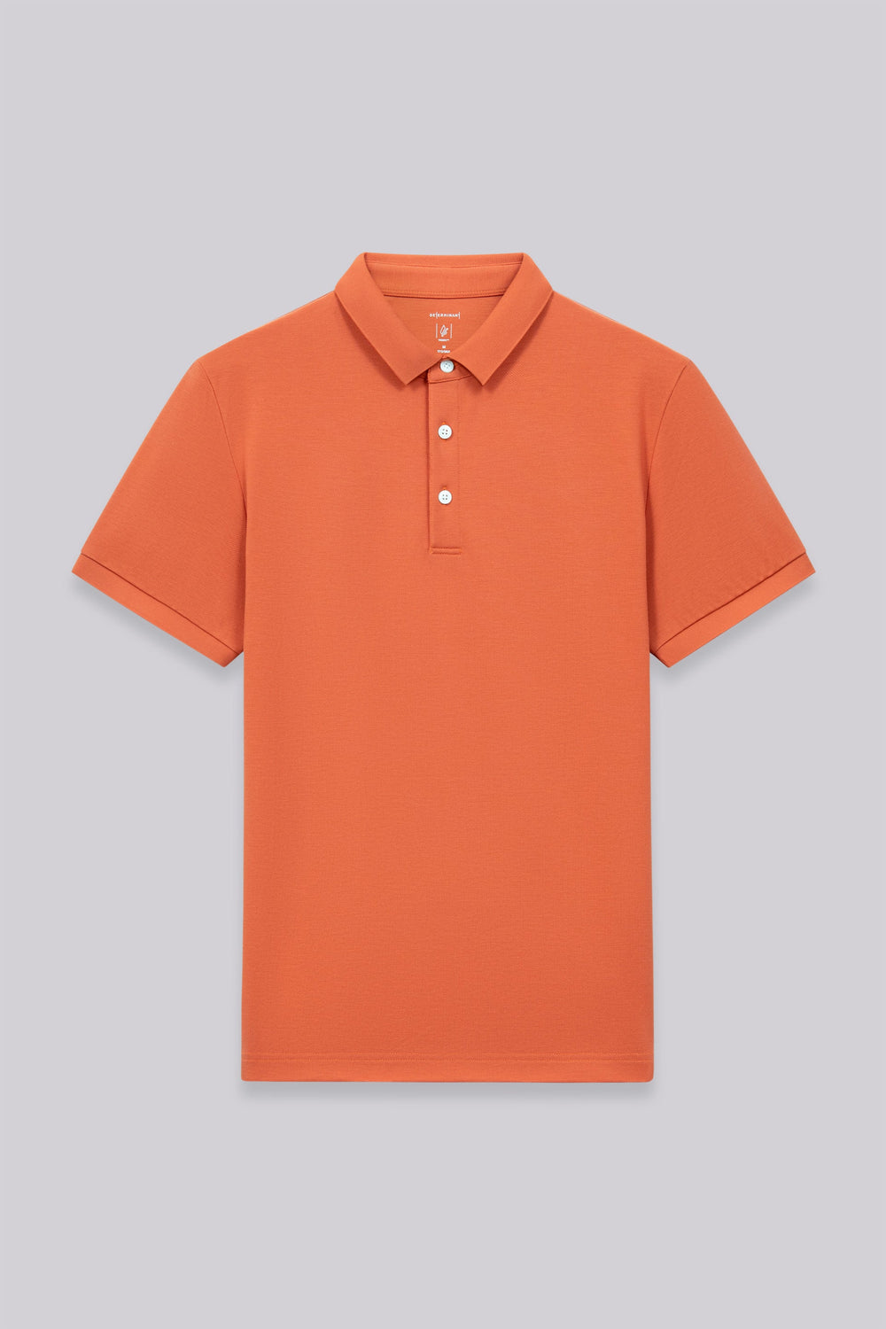 VISDRY™ 3-Button Pique Polo | Orange Rust PT1447