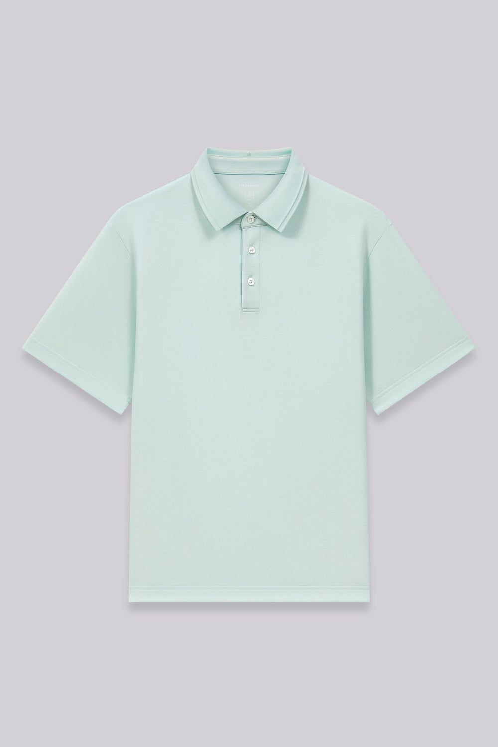 VISDRY™ Tonal Tipped Pique Polo | Seafoam Green PT4610