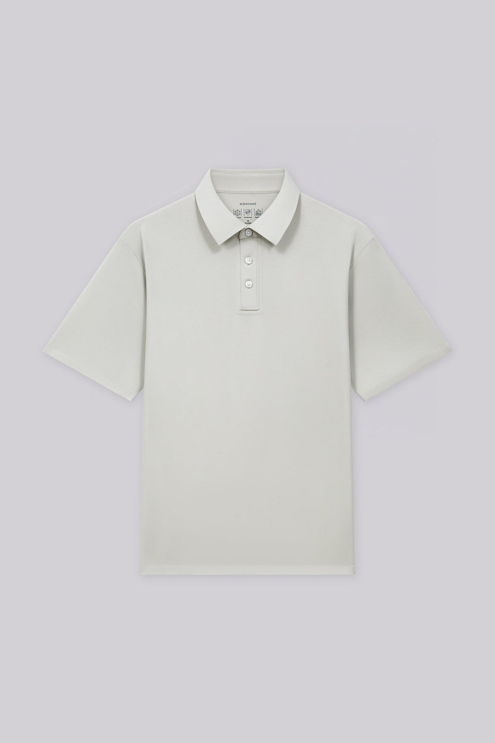 InstantCool Bonded Jersey Polo | Light Grey GYFL01
