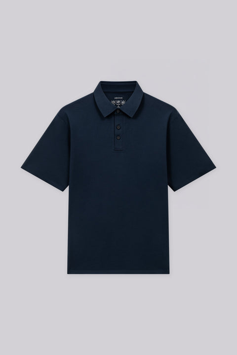 InstantCool Bonded Jersey Polo | Navy 14036N