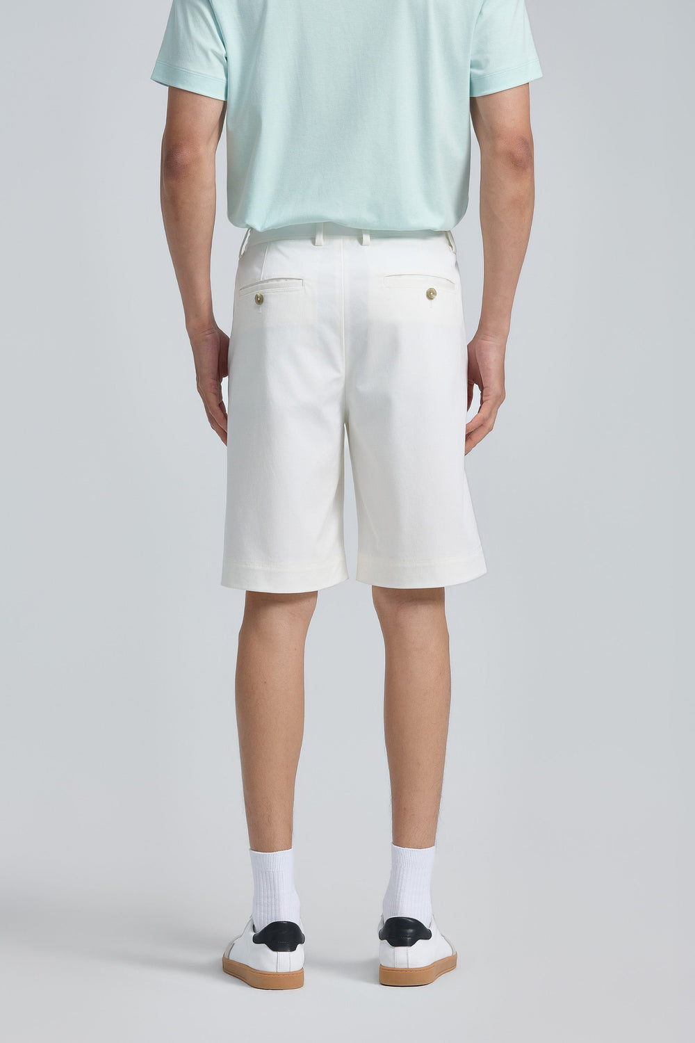 Regular Fit Chino Shorts | Blanc White WH001Z