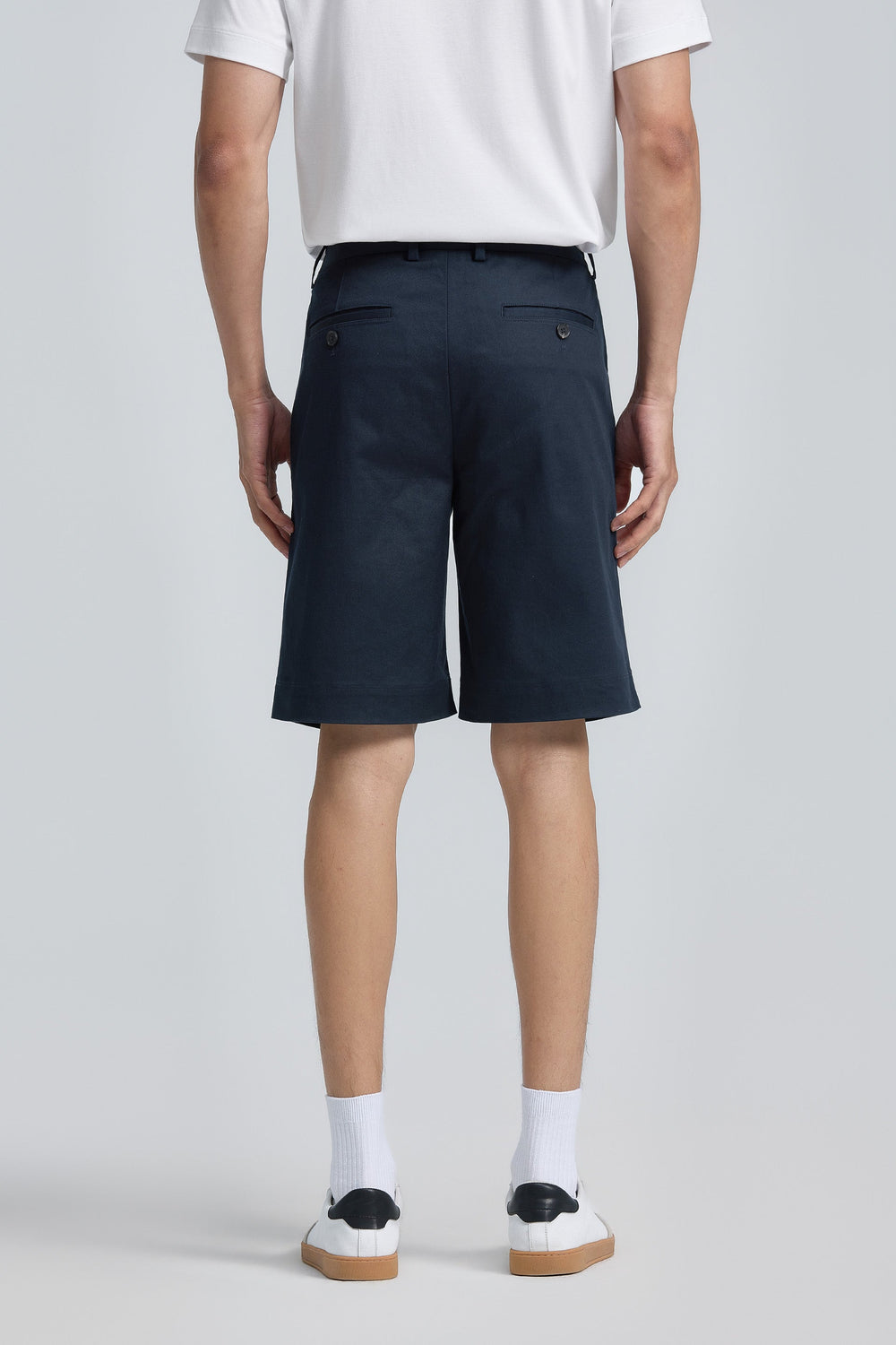 Regular Fit Chino Shorts | Navy 18162P