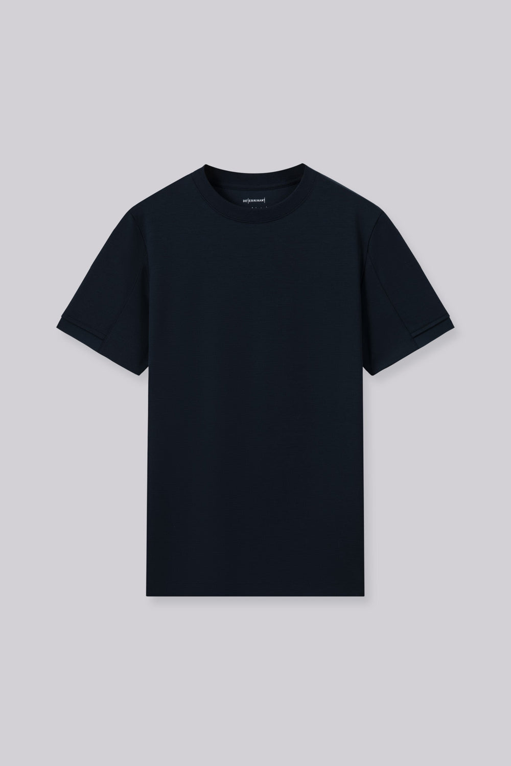VISDRY™ Double-Knit Crew Neck T-shirt | Navy 14036N