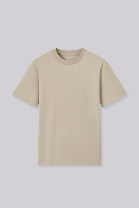 Cotton-Wool Crew Neck Slim Fit T-Shirt | Pure Cashmere PT1103