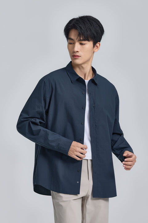 Repel⁺ Zip Pocket Shirt | Royal Navy 27782N