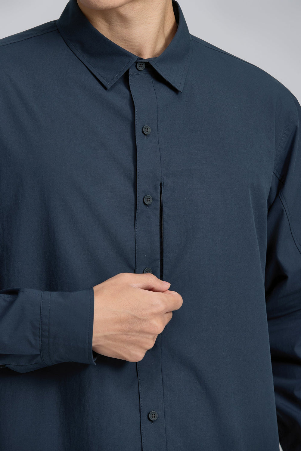 Repel⁺ Zip Pocket Shirt | Royal Navy 27782N
