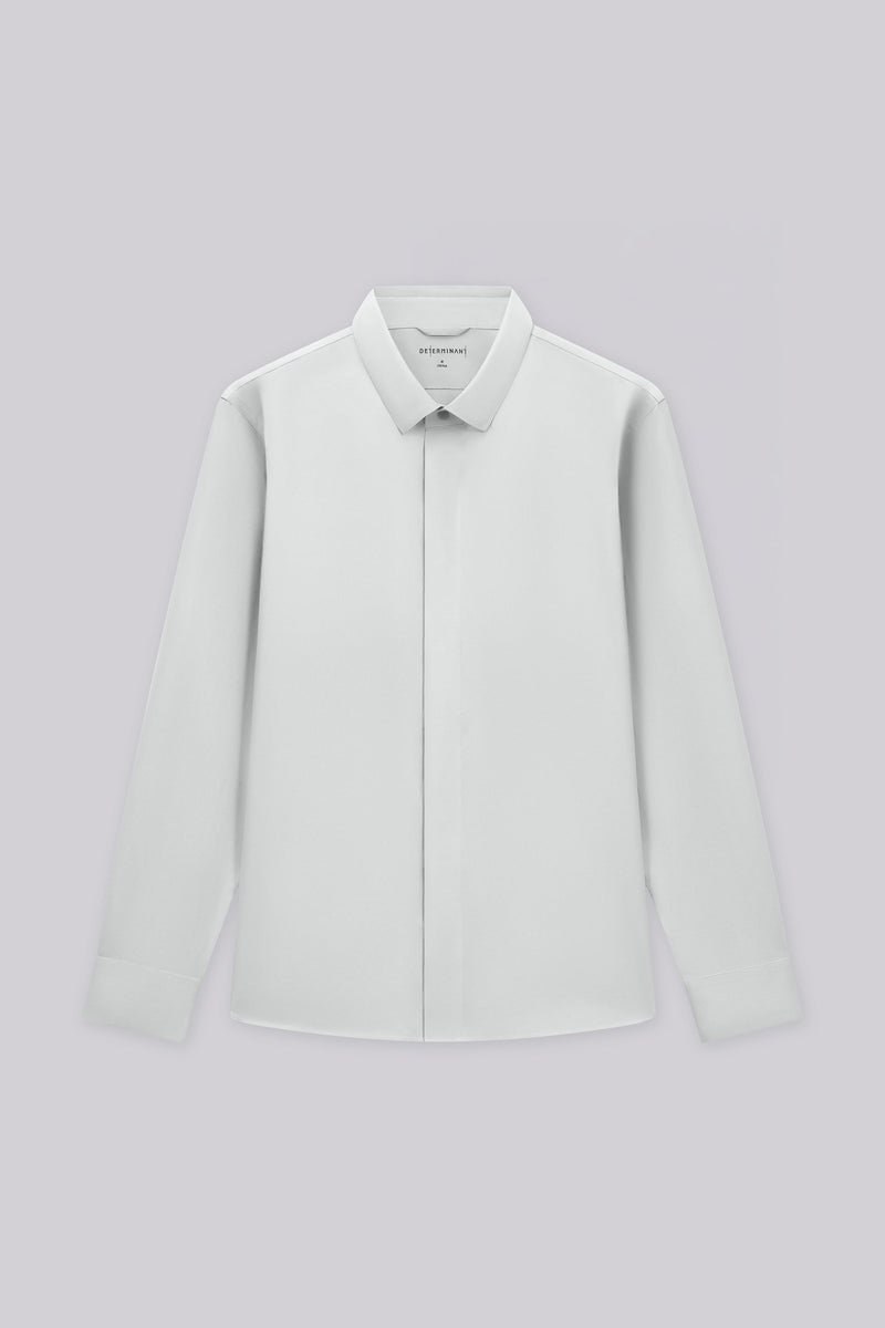Wrinkle-Free Sharp Shirt | Grey 25418N