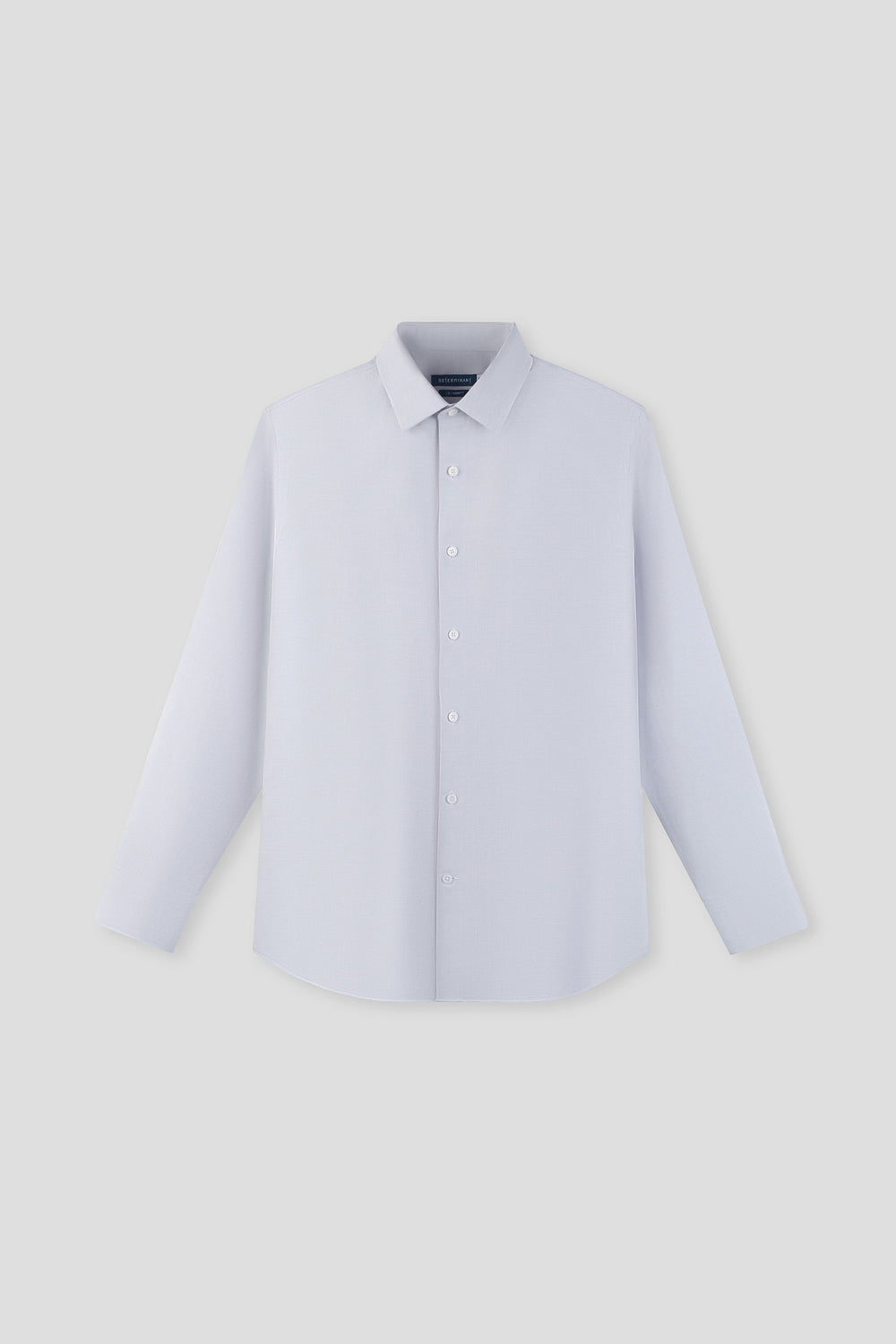 VISDRY™ Basketweave Dress Shirt | Light Grey 32008N