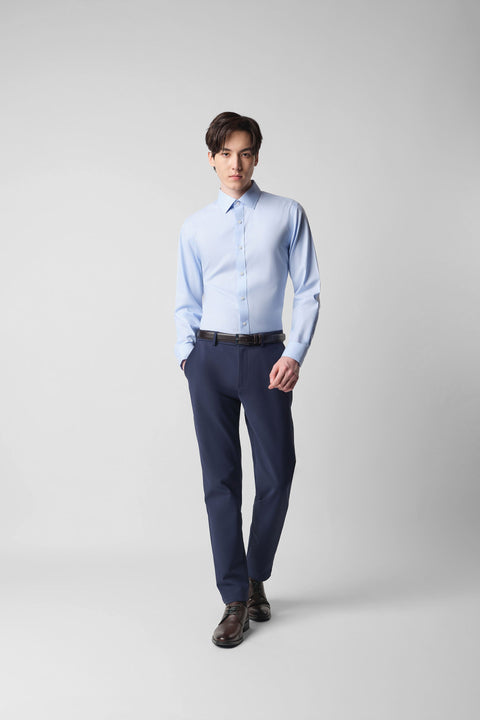 Repel⁺ Royal Oxford Dress Shirt | Blue 29422N