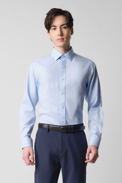 Repel⁺ Royal Oxford Dress Shirt | Blue 29422N
