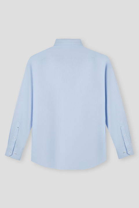 Supreme Cotton Dobby Cord Dress Shirt | Light Blue 8925NZ