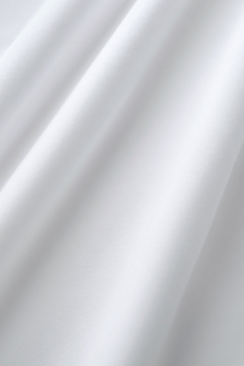 Soft Twill Point Collar Casual Shirt | White WH001Z