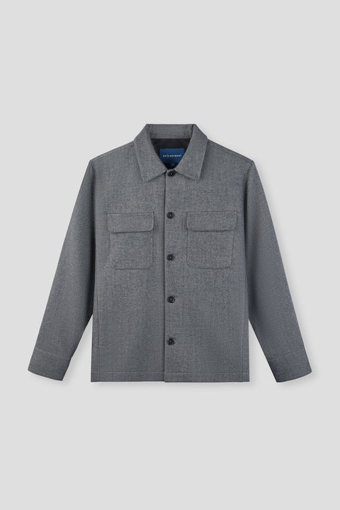 Double Chest Pocket Utility Jacket | Slate Grey 4162NZ