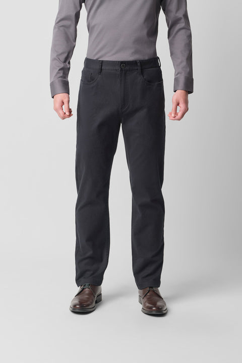 5-Pocket Chino Pants | Black BKFD01