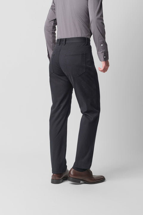 5-Pocket Chino Pants | Black BKFD01
