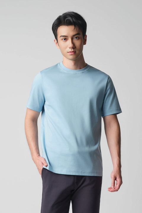Repel⁺ Crew Neck T-Shirt | Light Blue BLFL01