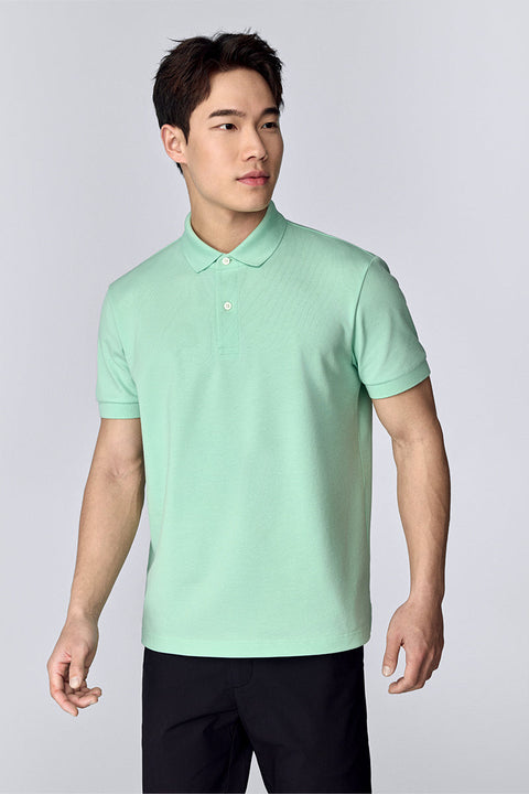 VISDRY™ Pique Polo | Mist Green PT5911